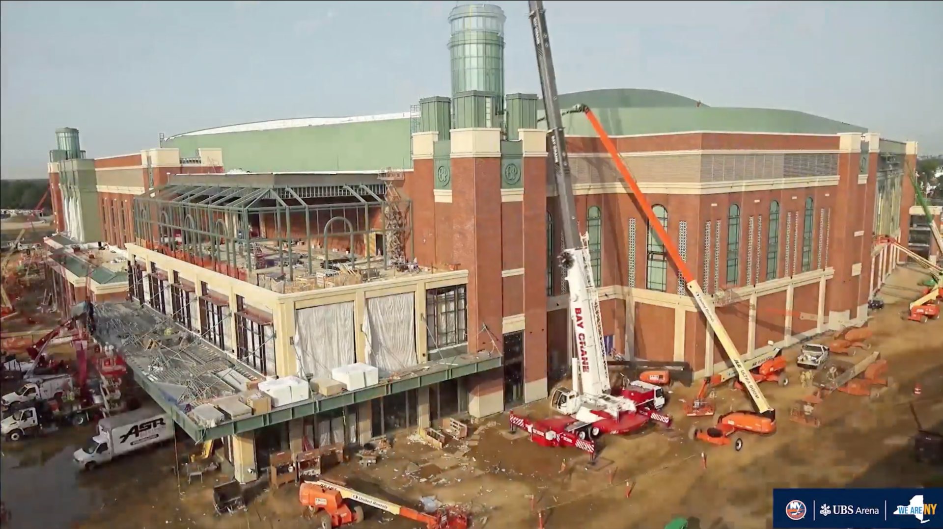 UBS Arena Construction