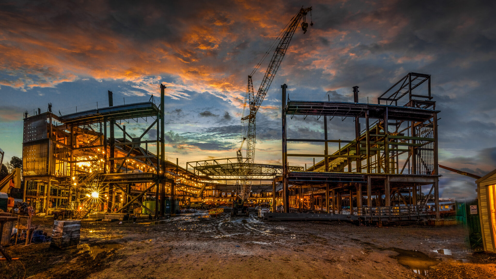 Enmarket Arena Construction