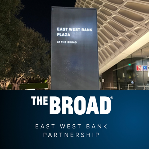 The museum partnership for the Broad (East West Bank)