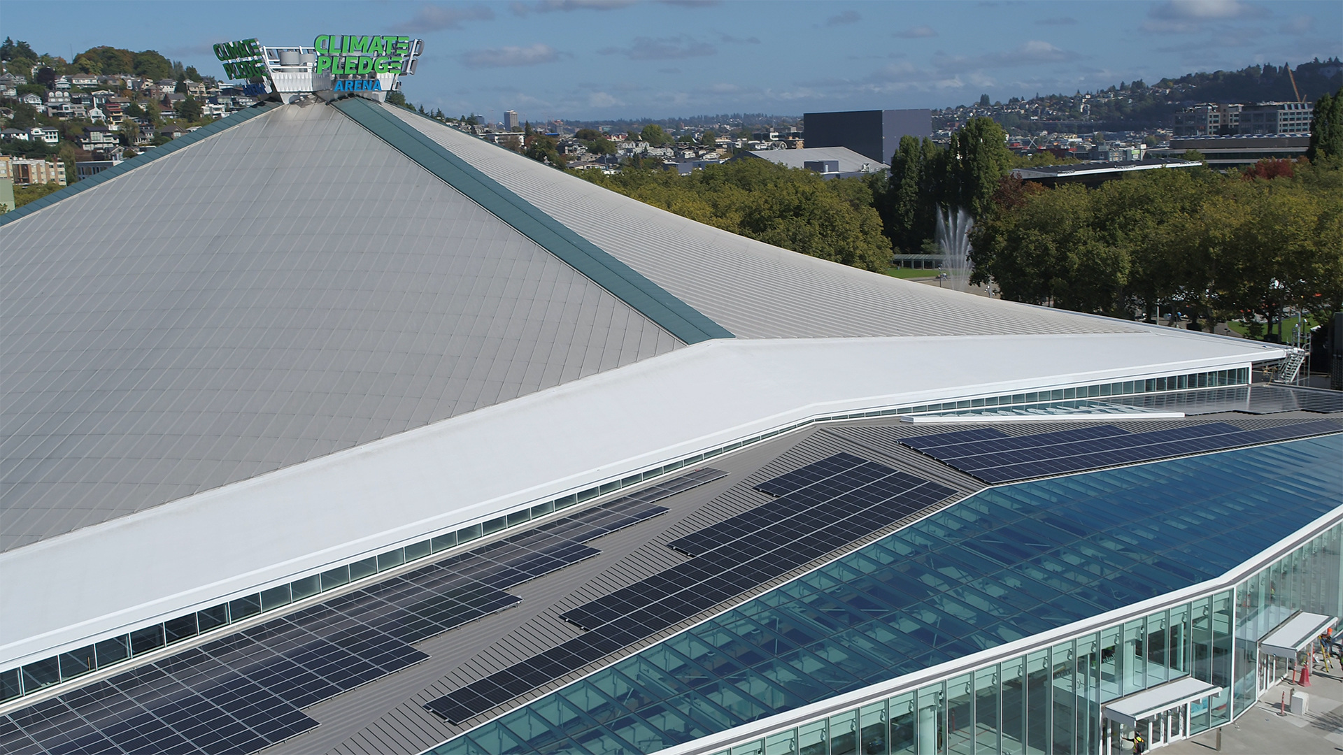 Climate Pledge Arena Roof